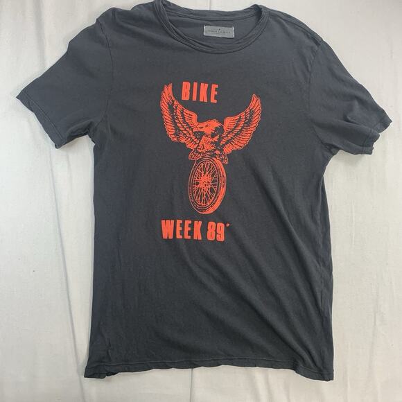 Imogene + Willie Bike Week 89 Limited Edition T Shirt Size M Black & Red - Picture 2 of 8